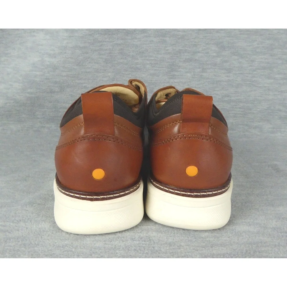 Samuel Hubbard Rafael Lace Up Tan Leather Mens Shoes M2165-083 8.5 Wide